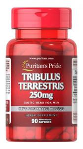 Tribulus Terrestris 250 mg, Puritan's Pride, 90 kapsuek - 2864128397