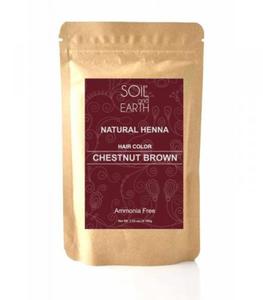 Naturalna Henna Indyjska ORZECHOWY BRZ, Soil & Earth, 100g - 2872252757