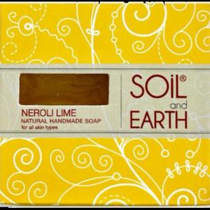 Neroli i Limonka Naturalne Mydo, Soil & Earth, 125g - 2877263147