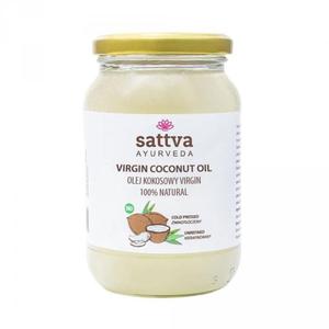 Olej Kokosowy Organiczny Virgin, Sattva Ayurveda, 1000ml - 2865609437