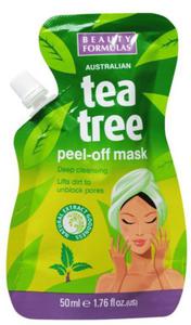 Beauty Formulas Tea Tree Maseczka peel-off 50ml - 2870078857