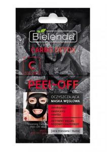 Bielenda Carbo Detox Czarny Wgiel Maska oczyszczajca peel-off 2x6g - 2870789376