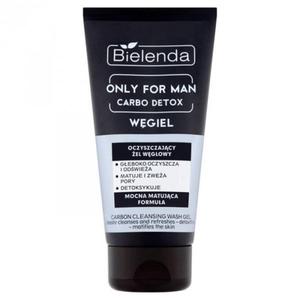 Bielenda Only for Man Carbo Detox el oczyszczajcy do mycia twarzy z wglem 150ml - 2870930554