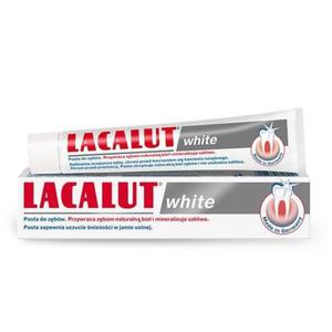 Lacalut Pasta do zbw White wybielajca 75ml - 2869907538