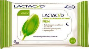 Lactacyd Fresh Chusteczki do higieny intymnej 1op.-15szt - 2868301310