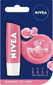 Nivea Lip Care Pomadka ochronna SOFT ROSE 4.8g - 2875889779