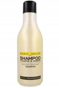 Stapiz Szampon do Wosw Kwiatowo-Keratynowy BASIC SALON, 1000ml - 2868301354