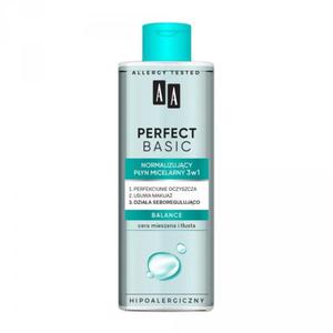 AA Perfect Basic Normalizujcy Pyn micelarny 3w1 Balance - cera mieszana i tusta 200ml - 2870574939