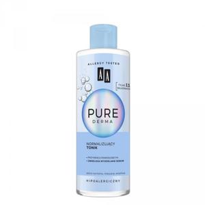 AA Pure Derma Normalizujcy Tonik do twarzy - cera normalna,mieszana i wraliwa 200ml - 2870574945