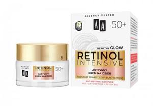 AA Retinol Intensive 50+ Aktywny Krem na dzie - redukcja zmarszczek + elastyczno 50ml - 2870574948