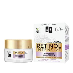 AA Retinol Intensive 60+ Intensywny Krem na noc - redukcja przebarwie + odbudowa 50ml - 2870574952