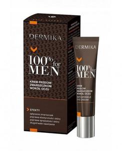 Dermika 100% for Men Krem pod oczy przeciwzmarszczkowy 15ml - 2875889830