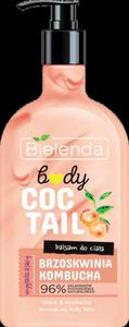 Bielenda Body Coctail Balsam do ciaa wygadzajcy Brzoskwinia & Kombucha 400ml - 2870789605