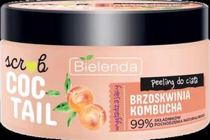 Bielenda Scrub Coctail Peeling do ciaa wygadzajcy Brzoskwinia & Kombucha 350g - 2870930607