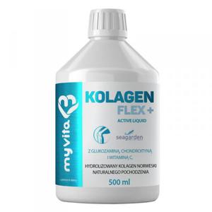 Kolagen w Pynie Flex+ Active Liquid, Myvita, 500ml - 2870575479