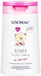 LINOMAG Emolienty Oliwka dla dzieci i niemowlt 200 ml - 2870575499