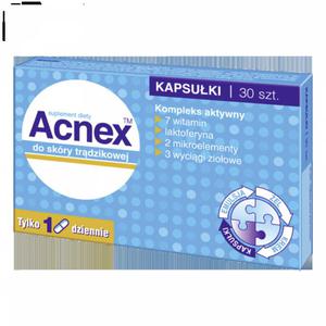 Acnex do Skry Trdzikowej, Kompleks Aktywny, 30 kapsuek - 2877466545