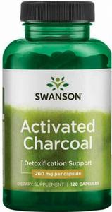 Wgiel Drzewny Aktywny (Activated Charcoal), Swanson, 120 kapsuek - 2877466570