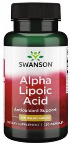 Kwas Alfa Liponowy 100 mg, Swanson, 120 kapsuek - 2877466574