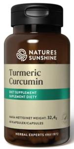 Turmeric Curcumin, Natures Sunshine, 60 kapsuek - 2877014990