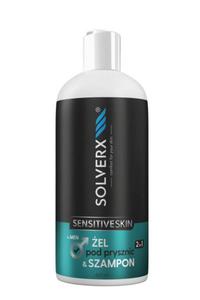 Sensitive Skin Men el pod prysznic i Szampon 2w1, SOLVERX, 400ml - 2877466846