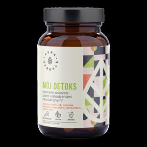 Mj Detoks, Naturalne wsparcie przed uszkodzeniami oksydacyjnymi, Aura Herbals, 60 kapsuek - 2876210779