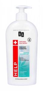 AA HELP Balsam do ciaa Konopie - regeneracja dla skry suchej 400ml - 2878589052