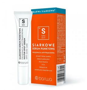 Siarkowe Serum do Twarzy Punktowe Barwa Siarkowa, 15 ml - 2878589055