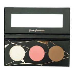 IBRA Paleta do konturowania twarzy Contour Kit (r,bronzer,rozwietlacz) 1szt - 2877467568