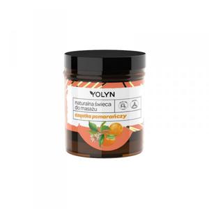 YOLYN Naturalna wieca do masau - Czstka Pomaraczy 120ml - 2878589247