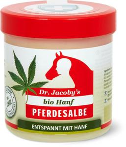 Ma koska z Ekstraktem z Konopi, Dr. Jacoby's Pferdesalbe, 200ml - 2878855974