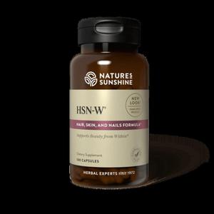 Wosy, Skra, Paznokcie - HSN-W (Hair Skin Nails), Nature's Sunshine, 100 kapsuek - 2878744247