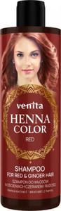 VENITA Henna Color Szampon do wosw w odcieniach czerwonych i rudoci - Red 300ml - 2878398600