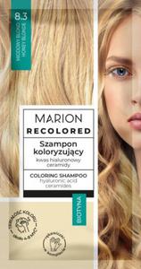 MARION Recolored Szampon koloryzujcy nr 8.3 Miodowy Blond (4-8 my) 35ml - 2878745778