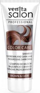 VENITA Salon Professional Szampon Color Care do wosw brzowych i ciemnych - stopniowo przyciemniajcy 200ml - 2878589548