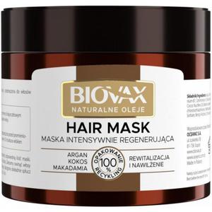 L`BIOTICA Biovax Hair Mask Maska do wosw intensywnie regenerujca - Naturalne Oleje 250ml - 2878746088
