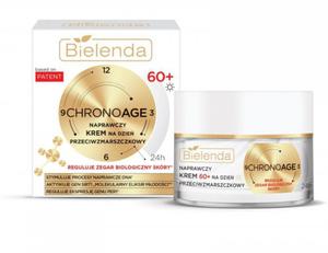 BIELENDA Chrono Age 24h Naprawczy Krem przeciwzmarszczkowy 60+ na dzie 50ml - 2878746145