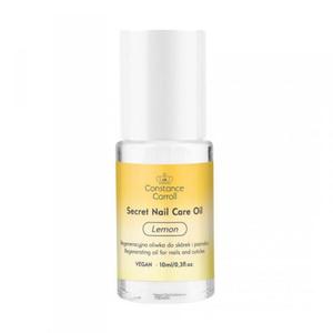 CONSTANCE CARROLL Secret Nail Care Oil Regeneracyjna Oliwka do skrek i paznokci - Lemon 10ml - 2878856089