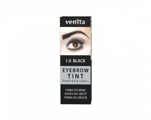 VENITA Eyebrow Tint Profesjonalna Farba do brwi w proszku - 1.0 Black (czarna) 1op. - 2878856355