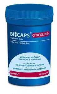 BICAPS CITICOLINE+, Gotu Kola i Cytykolina, Formeds, 60 kapsuek - 2868394329