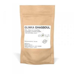 Glinka Marokaska Ghassoul, Certyfikowana, Esent, 100g - 2868394333