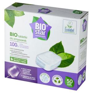 Biodegradowalne Tabletki do Zmywarek, BIOstar, 50 szt. - 2872147246