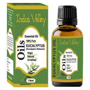 Eukaliptusowy Naturalny Olejek Eteryczny, Indus Valley, 15ml - 2868300885