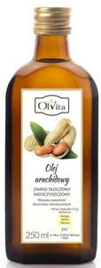 Olej Arachidowy Zimnotoczony, Nierafinowany, Olvita, 250ml - 2868301019