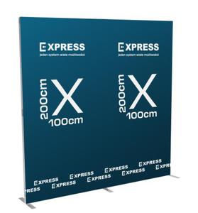 cianki moduowe EXPRESS - Zestaw cianek prosty 200x200 cm - 2877430035