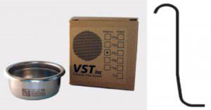 Precyzyjny filtr ze stali nierdzewnej do espresso VST 20 gram - gadki (bez wypustki z boku) - 2861221435