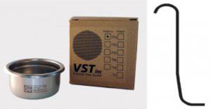 Precyzyjny filtr ze stali nierdzewnej do espresso VST 25 gram - gadki (bez wypustki z boku) - 2861221439