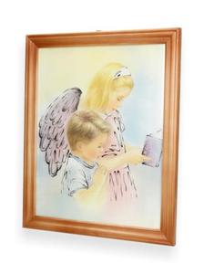 Obraz sakralny Angel 27x23 - 2845223687