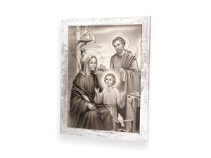 SEPIA Obraz wita Rodzina z ram w stylu retro 44x34