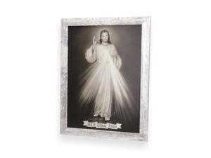 SEPIA Obraz Jezu Ufam Tobie z ram w stylu retro 44x34 - 2860695906